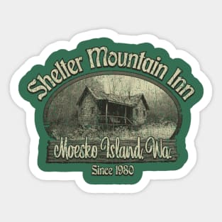 Shelter Mountain Inn 1980 Sticker